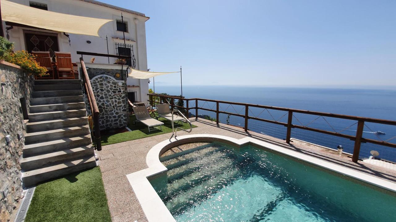 Villa Sunrise. Pool And Seaview In Amalfi Coast Conca dei Marini Exterior photo