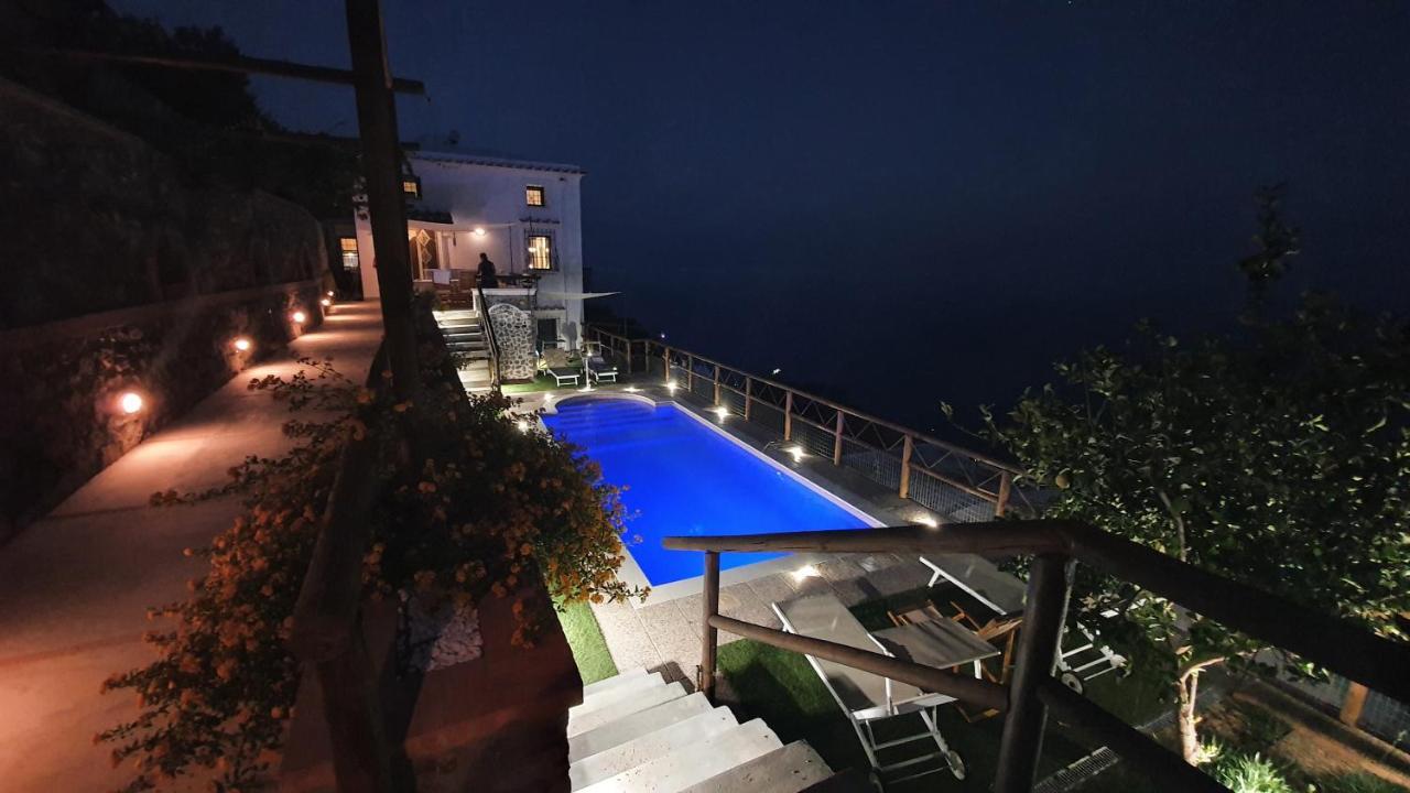 Villa Sunrise. Pool And Seaview In Amalfi Coast Conca dei Marini Exterior photo